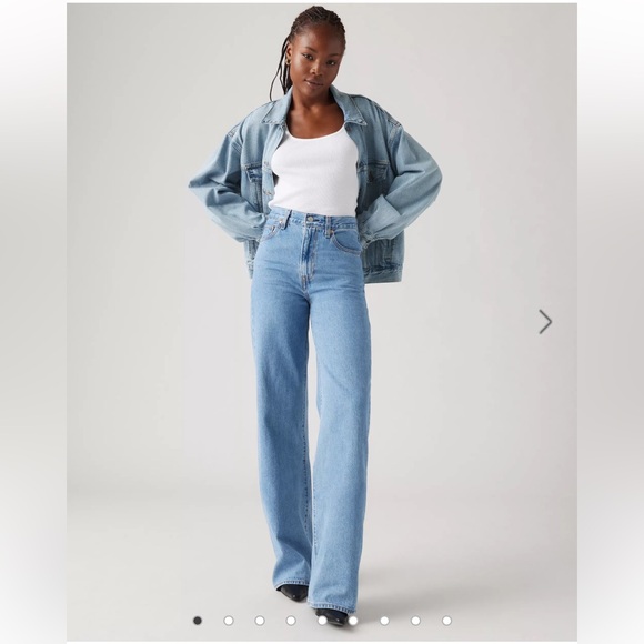Levi's Denim - LEVI’S Premium Ribcage Wide Leg Jeans